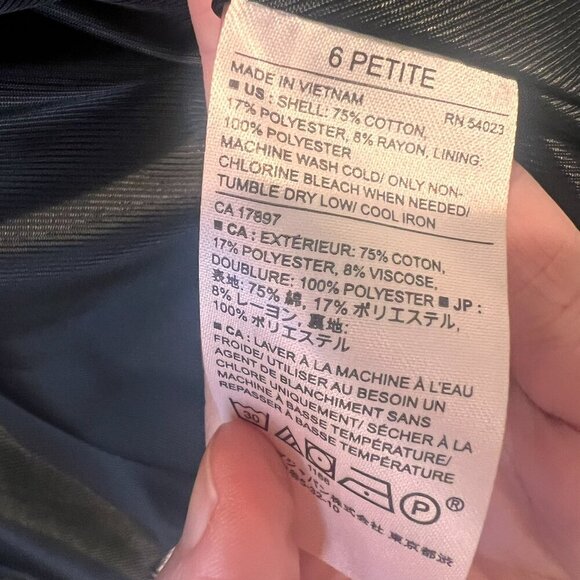 Banana Republic Geometric Print Lady Jacket Size 6P | Professional Workwear - Picture 4 of 4